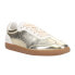 Фото #2 товара Vintage Havana Crisp Metallic Lace Up Womens Gold Sneakers Casual Shoes CRISP9-