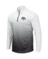 Фото #3 товара Men's Gray Iowa Hawkeyes Magic Team Logo Quarter-Zip Jacket