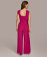 Donna Karan Women's Twist-Neck Wide-Leg Jumpsuit