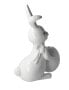 Figur Hase mit Vase Snow White - Spring