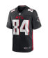 Men's Alfred Jenkins Black Atlanta Falcons Game Retired Player Jersey