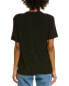 Фото #2 товара James Perse Oversized T-Shirt Women's Black 0