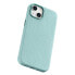 Фото #12 товара Skórzane etui iPhone 14 Plus magnetyczne z MagSafe Litchi Premium Leather Case zielony