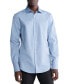 Фото #3 товара Men's Slim Fit Supima Stretch Long Sleeve Button-Front Shirt