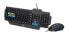Gembird USB Gaming Tastatur-Maus Set US Layout KBS-UMG-01-DE