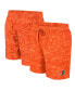 ფოტო #1 პროდუქტის Men's Orange Miami Hurricanes Ozark Swim Shorts