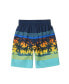 Фото #8 товара Boys 4-Way Stretch Quick Dry Board Shorts Swim Trunks with Mesh Lining UPF50+