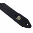 Фото #4 товара Ernie Ball E-Guitar Strap Leather BK