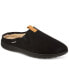 Фото #16 товара Men's Microsuede Hoodback Slipper