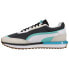 Puma City Rider Lace Up Mens Grey Sneakers Casual Shoes 38204402