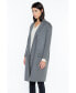 Фото #3 товара Women's Cashmere Wool Double-faced Lapel Overcoat
