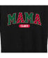 Air Waves Trendy Plus Size Mama Claus Graphic T-shirt