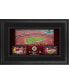 Фото #1 товара Kansas City Chiefs Framed 10" x 18" Stadium Panoramic Collage with Game-Used Football - Limited Edition of 500