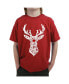 ფოტო #2 პროდუქტის Boy's Child Word Art T-shirt - Santa's Reindeer