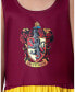 Girls All Houses Crest Logo Tank Stripe Nightgown