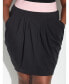 Фото #1 товара Plus Size Pencil Skirt with Pockets