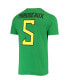 Фото #4 товара Men's Kayvon Thibodeaux Green Oregon Ducks 2022 NFL Draft Name and Number T-shirt