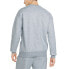 Puma Classics Relaxed Crew Fl Mens Grey Casual Tops 533560-04