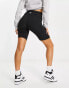 Adidas Originals Adicolor leggings shorts in black Черный, L - фото #1