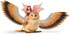 SCHLEICH 70789 Fairy on Glitter Owl, for Children from 5-12 Years, Bayala Toy Figure & 70592 Flower Dragon and Child, for Children from 5-12 Years, Bayala Toy Figure