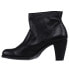 Blackstone Jl72 Zippered Booties Womens Black Casual Boots JL72-001