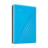 WD My Passport - 4000 GB - 3.2 Gen 1 (3.1 Gen 1) - Blue