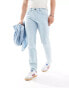 Фото #2 товара Lee Rider slim fit jeans in johnny worn in light wash