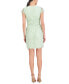 Women's V-Neck Twist-Front Lace Dress