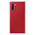 SAMSUNG EF-VN970LR Note 10 N970 redred Leather phone case