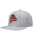 ფოტო #3 პროდუქტის Men's Heathered Gray Golden State Warriors Hardwood Classics Team 2.0 Snapback Hat