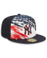 Фото #4 товара Men's Navy New York Yankees 2022 4th of July On-Field 59FIFTY Fitted Hat