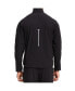 ფოტო #4 პროდუქტის Men's Black Zero Weight Half-Zip Pullover Top