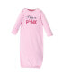 Фото #3 товара Пижама Hudson Baby Cotton Gowns, Bright Flamingo