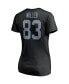 ფოტო #4 პროდუქტის Women's Darren Waller Black Las Vegas Raiders Player Icon Name and Number V-Neck T-shirt