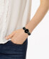 ფოტო #4 პროდუქტის Women's Swiss Museum Classic Black Leather Strap Watch 28mm