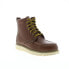 Фото #4 товара Dewalt Rockingham Soft Toe Slip Resistant Mens Brown Leather Work Boots