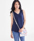 Фото #1 товара Women's V-Neck Tank Top, Created for Macy's