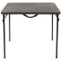 Фото #1 товара 34'' Square Bi-Fold Dark Gray Plastic Folding Table With Carrying Handle