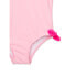 Фото #3 товара Wonder Nation One-Piece Swimsuit Toddler Girl 2T Pink Polyester UV Protection