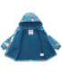 Toddler Boys Fleece Lined Windbreaker Rain Jacket