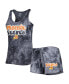 Фото #2 товара Women's Charcoal Colorado Avalanche Billboard Tank Top and Shorts Sleep Set