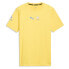 Puma Conmebol Ca Brazil Crew Neck Short Sleeve T-Shirt Mens Yellow Casual Tops 7