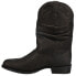 Фото #3 товара Dingo Amsterdam Round Toe Cowboy Mens Black Casual Boots DI15240