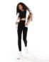 ASOS 4505 Petite Icon seamless rib gym legging in black