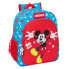 Фото #1 товара Школьный рюкзак Mickey Mouse Clubhouse Fantastic Синий Красный 32 X 38 X 12 cm