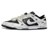 Кроссовки Nike Dunk Low PUPPY Graffiti Black White