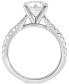 ფოტო #3 პროდუქტის Certified Lab Grown Diamond Split Shank Engagement Ring (2-1/3 ct. t.w.) in 14k Gold