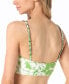 MICHAEL Women's Printed V-Neck Chain-Strap Bikini Top