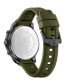 Фото #2 товара Часы наручные мужские Plein Sport Chronograph Date Quartz Plein Gain с силиконовым ремешком зеленого цвета 43 мм