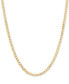 Фото #1 товара Fine Curb Link 18" Chain Necklace in 14k Gold